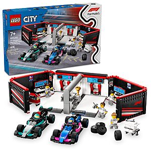 678-Piece LEGO City: Formula 1 - F1 Garage & Mercedes-AMG & Alpine Cars Set $57.99 + Free Shipping