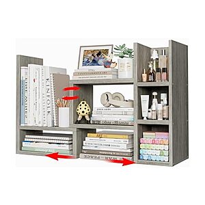 $17.99 | Desk Shelves Desktop Organizer Shlef at Woot!