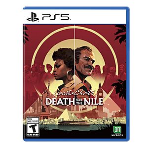 Agatha Christie: Death on the Nile (PlayStation 5) $29.99 + Free S&H w/ Prime or $35+