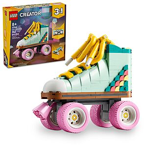 LEGO Creator 3 in 1 Retro Roller Skate Building Kit, 31148 $19.19