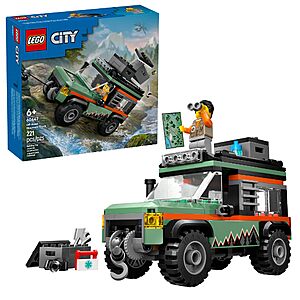LEGO City Off-Road 4x4 Mountain Truck Toy, 60447 $12.79