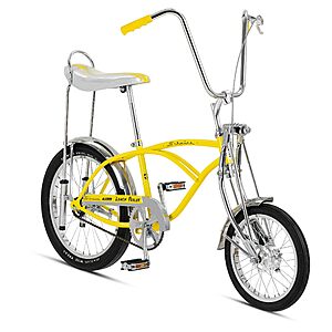 Schwinn Classic Lemon Peeler Krate, 16-Inch Front Wheel and 20-inch Rear Wheel, Spring Fork $584.99