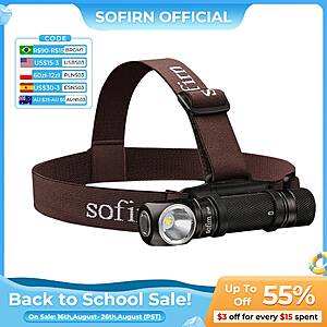 Sofirn SP40 LED Headlamp (detachable Flashlight) 1200lm 18650 Rechargeable USB-C $16.40 + Free S/H