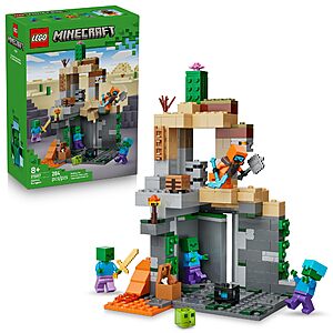 LEGO Minecraft Zombie Dungeon Building & Pretend Play Toy for Boys & Girls, (21587) $23.95