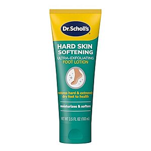 [SnS, AC] $1.92* | 3.5-Oz Dr. Scholl's Ultra Exfoliating Foot Lotion at Amazon