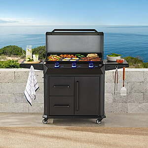 $459.69 Sams Club Member's Mark 36" Intelligent Propane Gas Griddle w/ Cart and Cover