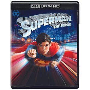 Superman: The Movie (1978) (4K Ultra HD + Blu-ray) $14.66 Amazon.com
