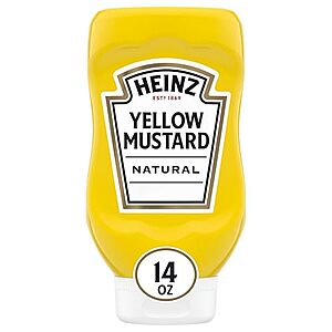 [SnS, AC] $1.05* | 14-Ounce Heinz Yellow Mustard at Amazon