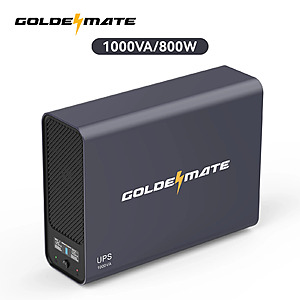 Refurb: GoldenMate Lithium Pure Sinewave Battery Back-UPS 1000VA/800W $107.39 + FS