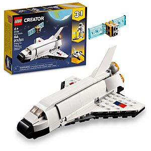 LEGO Creator 3-in-1 Space Shuttle & Spaceship Building Set (31134) $7.99 + Free Store Pickup at Target or Free Shipping on $35+