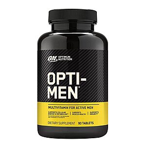 Optimum Nutrition Opti-Men Daily Multivitamin Supplement, 90 Count $15.72