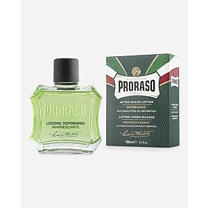 Select Accounts: 2-Count 3.4-oz Proraso After Shave Lotion (Eucalyptus Oil & Menthol) $23.80 + $10 Amazon Credit