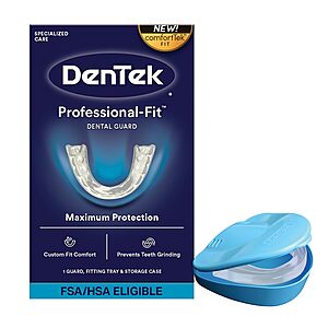 DenTek Professional-Fit Dental Guard for Teeth Grinding $8.68 w/ S&S + Free Shipping w/ Prime or on $35+