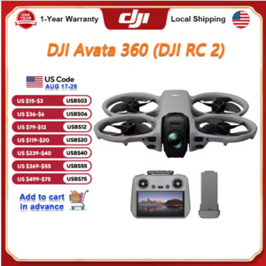 DJI Avata 360 Motion Drone w/ RC2 Remote $536 + Free Shipping