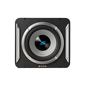 Alpine PrismaLink S2-Series 12" 2-Ohm Preloaded Subwoofer Wedge Enclosure (Black) $309.99 + Free Shipping $309.95