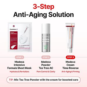CENTELLIAN 24 Madeca Cream Time Reverse, TECA Anti-Aging Moisturizer $17.90!