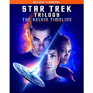 Star Trek Trilogy: The Kelvin Timeline (Blu-ray + Digital) $14.99 Amazon.com