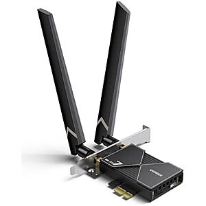 $34.99* | UGREEN Wi-Fi 7 BE6500 + Bluetooth 5.4 PCIe Card at Amazon