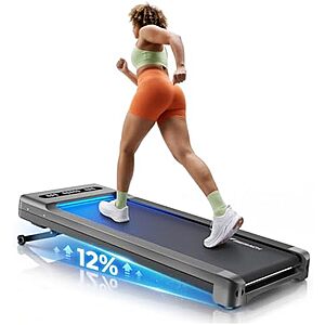 [AC] $197.99* | MERACH UltraWalk W60 Walking Pad Treadmill w/ 12% Auto Incline at Amazon