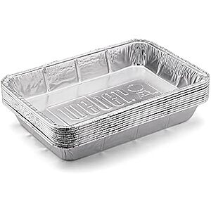 10-Pack Weber Aluminum Drip Pan (Large) $5