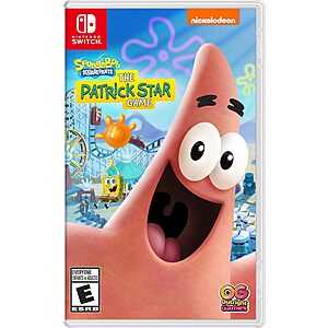 SpongeBob SquarePants: A Patrick Star Game (Nintendo Switch) $10 + Free Shipping w/ Walmart+ or on $35+