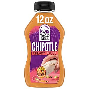 [SnS, AC] $1.39* | 12-Oz Taco Bell Creamy Sauce (Chipotle) at Amazon
