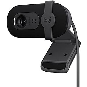 $24.99* | Logitech Brio 101 1080p USB Webcam w/ Mic, Privacy Shutter, Auto-Light Balance at Amazon