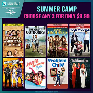 Fanflix: Universal Summer Digital Movies 3 for $9.99