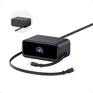 $59.98* | Anker Nano 7-in-1 up to 100W Charging Station (Black or White) at Amazon