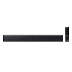 Samsung B-Series Soundbar HW B400F 2.0 ch Soundbar $89.99 with Built in Subwoofer (2025 Model) Remote Control, Surround Sound Expansion, Voice Enhance Mode