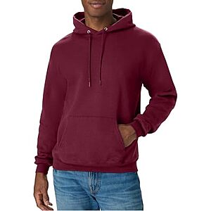 $8.73* | Hanes Men's EcoSmart Fleece Pullover Hooded Sweatshirt (Various) at Amazon