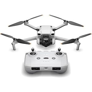 $319* | DJI Mini 3 Drone w/ 4K Camera & Remote Control at Amazon