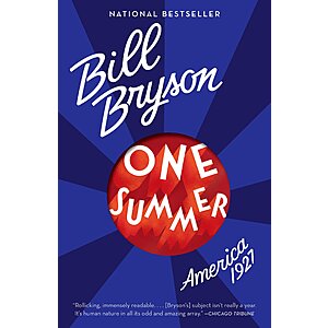 $1.99 | One Summer: America, 1927 (eBook) by Bill Bryson