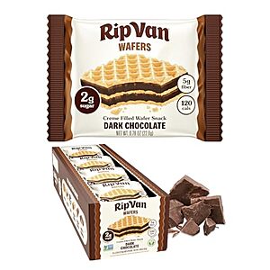 [SnS] $11.70* | 16-Ct Rip Van Wafer Snack (Various Flavors) at Amazon