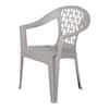 YMMV, in store, StyleWell Light Grey Penza Stack Resin Outdoor Dining Chair, $7.40, Home Depot