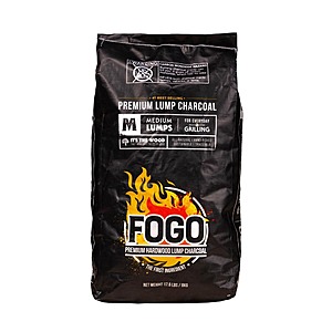 YMMV, in store, FOGO 17.6 lb. Premium Wood Lump Charcoal, $13.77