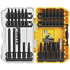34-Piece DEWALT Impact Driver Screwdriver Bit Set (DW2153) $11.99 + Free Shipping w/ Prime or on $35+