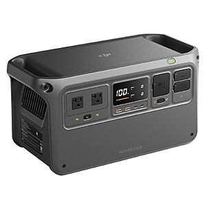 DJI Power 1000 1024Wh 2200W LiFePO4 Portable Power Station $348.98 + Free Shipping