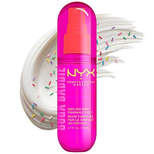 2.7-Oz NYX Suga Baddie Hair & Body Fragrance Mist $6.35 w/ S&S + Free Shipping w/ Prime or on $35+