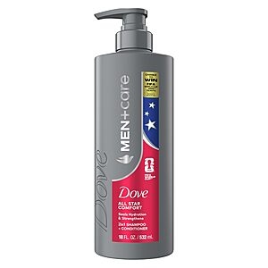 [S&S]18oz Dove Men Believe Hydrating 2-in-1 Shampoo & Conditioner $2.35 + Free S&H w/ Prime or $35+
