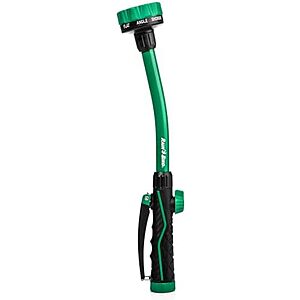 $14.30* | 16" 8-Pattern Rain Bird Watering Wand Garden Hose Nozzle w/ Front Trigger at Amazon