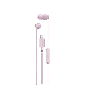 $13: Sony IER-EX15C USB-C Plug, Wired in-Ear Headphones with Mic, Pink/Dark Blue at Amazon