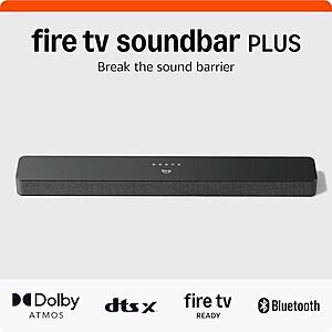 $149.99* | Amazon Fire TV Soundbar Plus (newest model) at Amazon