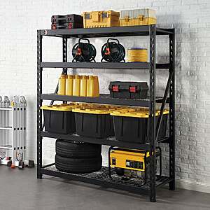 Gorilla Rack 5-tier Industrial Rack, 72" x 24" x 84" $249.99 FREE shipping Costco.com Qualifies for Costco Buy More Save More Savings