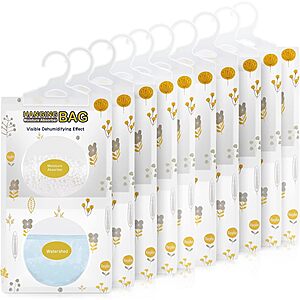 10-Pack 9.8-Oz Vacplus Hanging Moisture Absorber (Unscented) $9.89 w/S&S + Free Shipping w/ Prime or on $35+