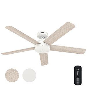 Amazon – Hunter 52" Indoor/Outdoor Ceiling Fan w/ Remote $65
