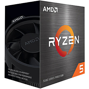 AMD Ryzen 5 5500 + Wraith Stealth Cooler + Rosewill Cordless Air Duster $74