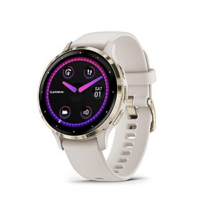 Garmin Venu® 3S, Premium Fitness Smartwatch, 41mm, Ivory $299.99