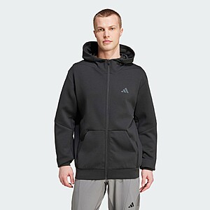 adidas men Designed for Training Full-Zip Track Jacket $25 + Free Shipping