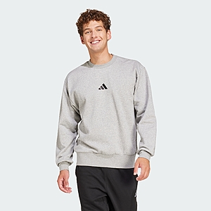 adidas men Essentials Feelcozy Fleece Sweatshirt $18 + Free Shipping